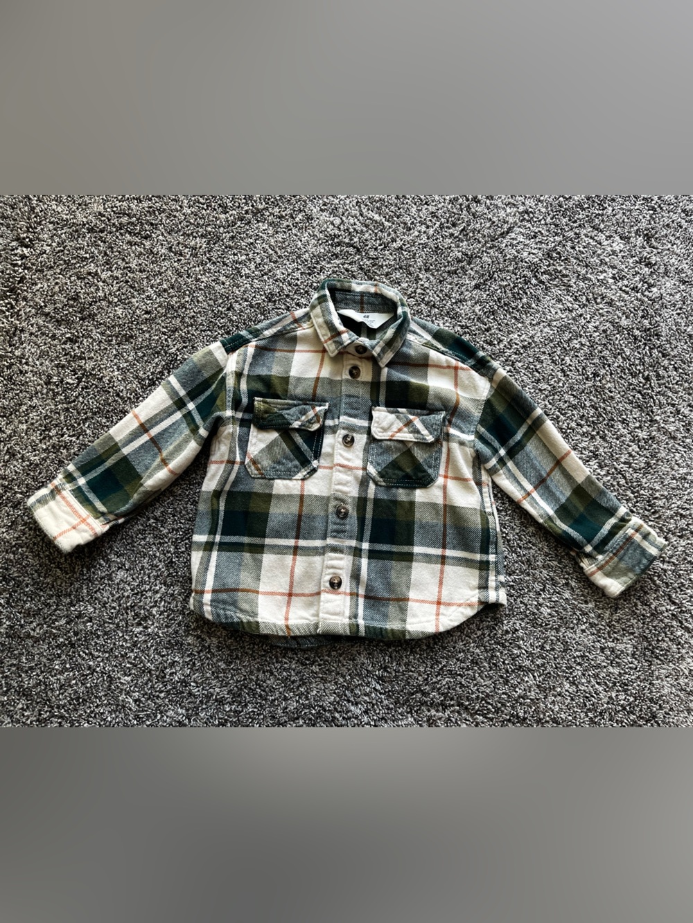 Toddler boys Fall flannel 4t